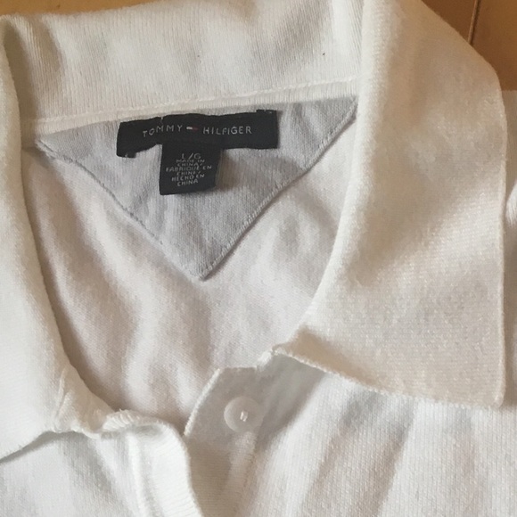 Vintage Tommy Hilfiger women’s white polo - Picture 4 of 4